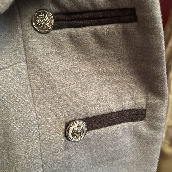 Rothschild wool lined tailored girl coat M(10-12) - Picture 12 of 17